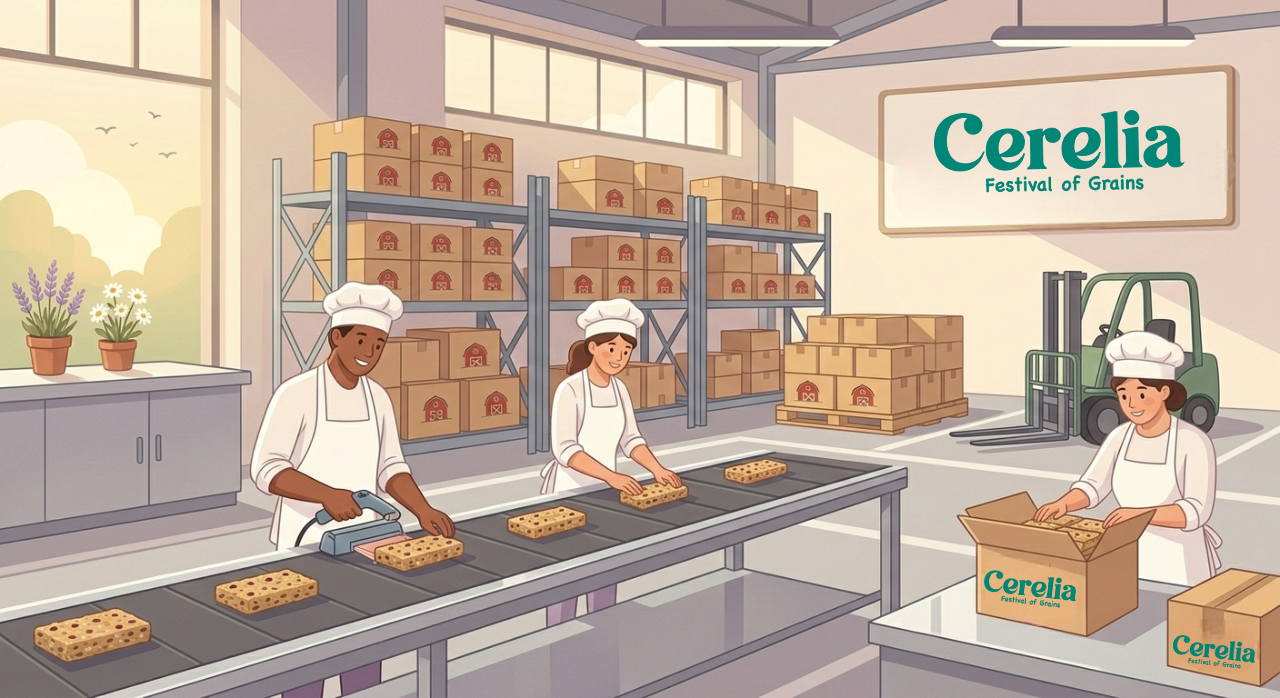 Packed safely — warehouse packing with care